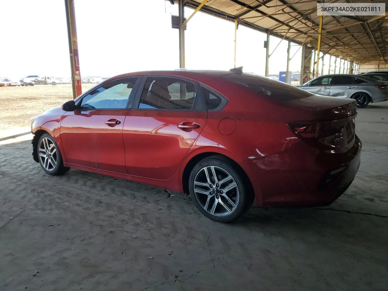 2019 Kia Forte Gt Line VIN: 3KPF34AD2KE021811 Lot: 78218824