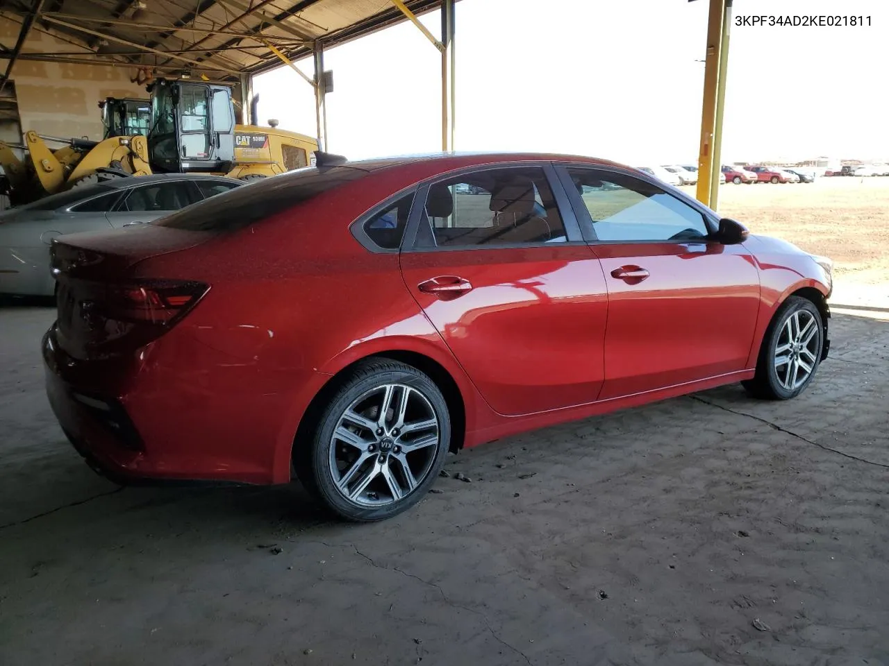 2019 Kia Forte Gt Line VIN: 3KPF34AD2KE021811 Lot: 78218824