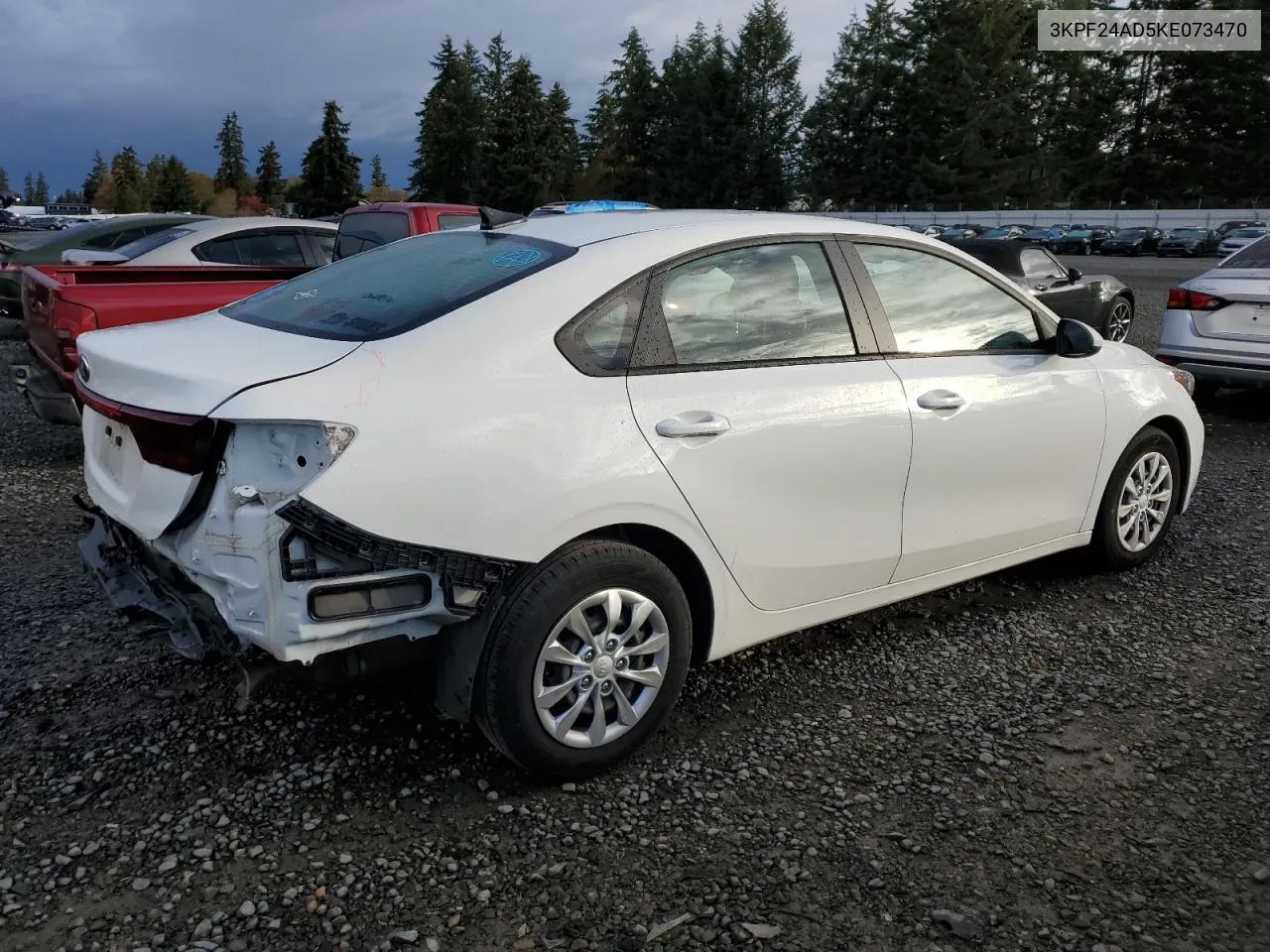 2019 Kia Forte Fe VIN: 3KPF24AD5KE073470 Lot: 78250024