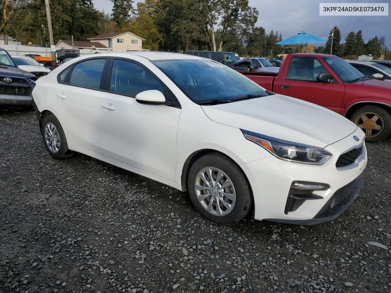 2019 Kia Forte Fe VIN: 3KPF24AD5KE073470 Lot: 78250024