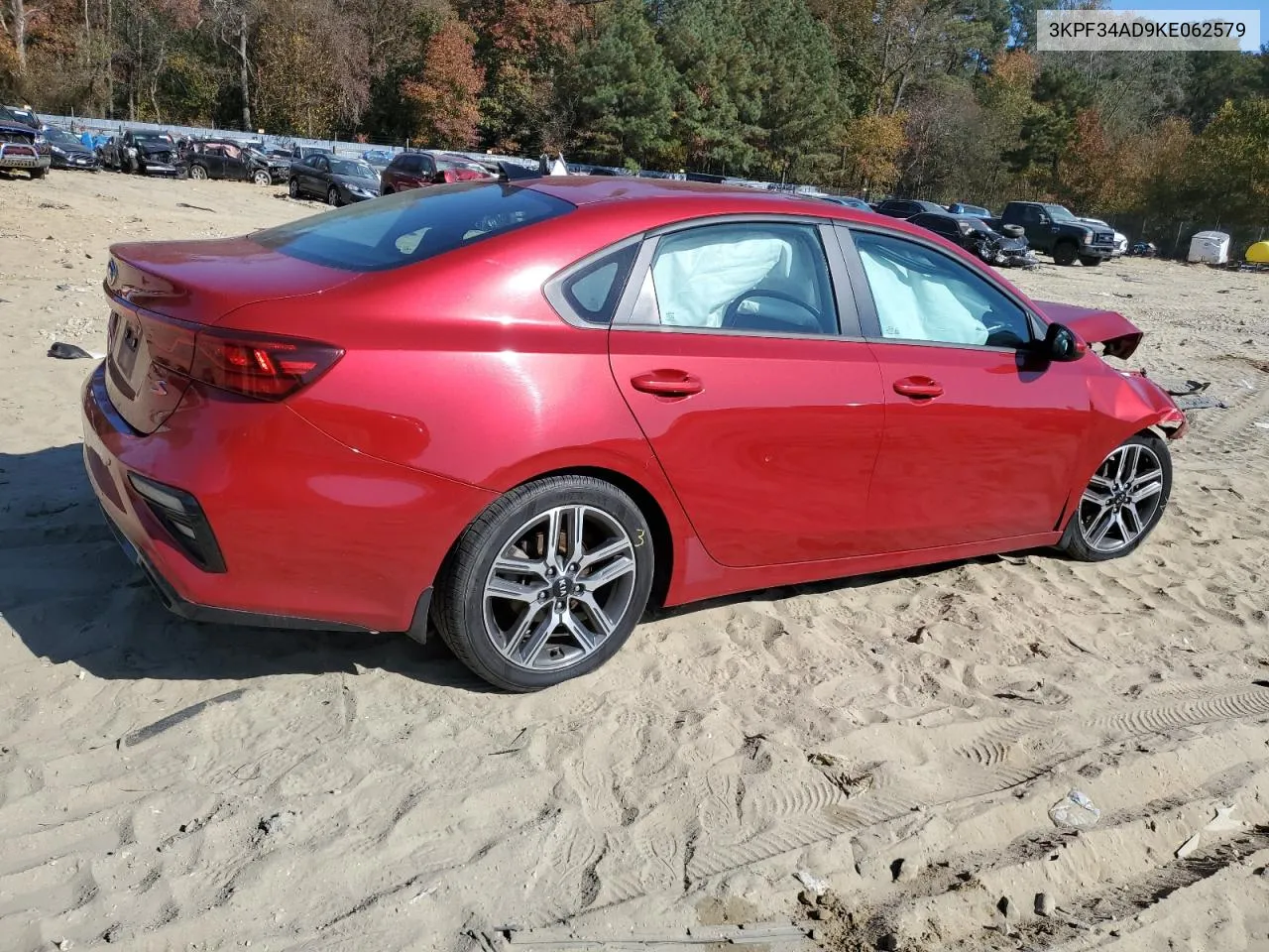 2019 Kia Forte Gt Line VIN: 3KPF34AD9KE062579 Lot: 78328774