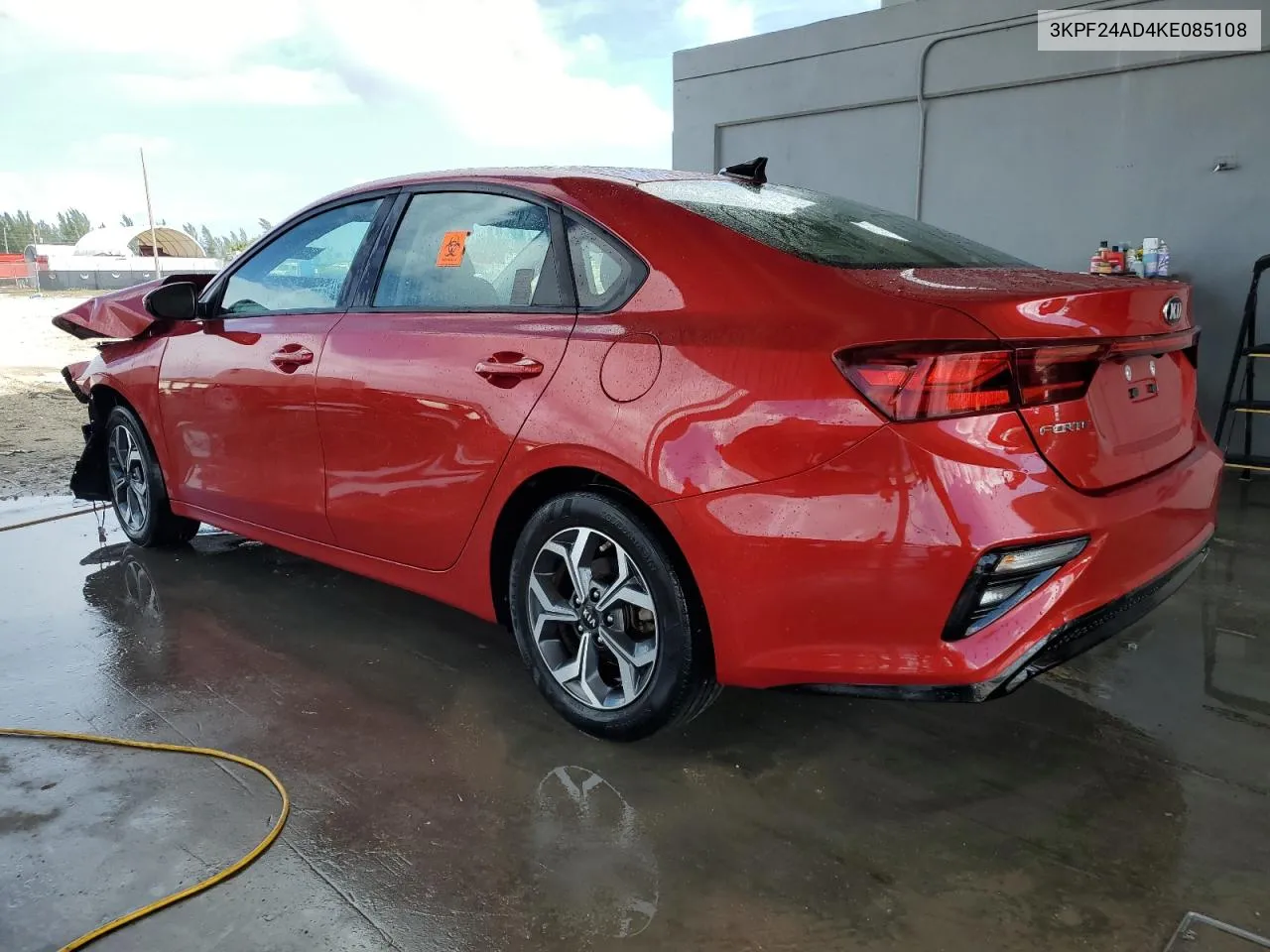 2019 Kia Forte Fe VIN: 3KPF24AD4KE085108 Lot: 78400204