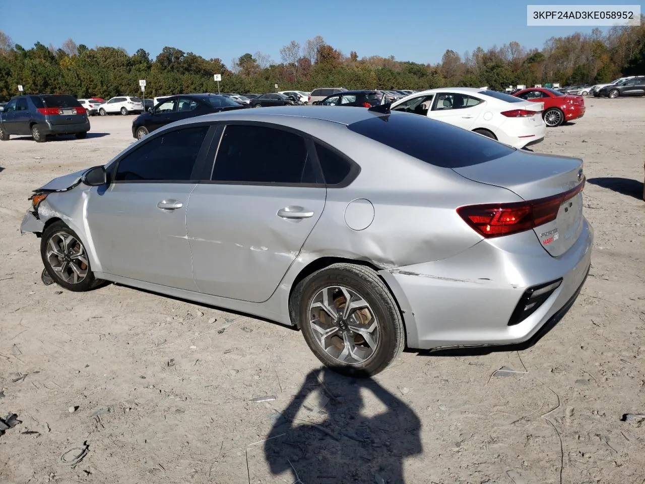 2019 Kia Forte Fe VIN: 3KPF24AD3KE058952 Lot: 78455634