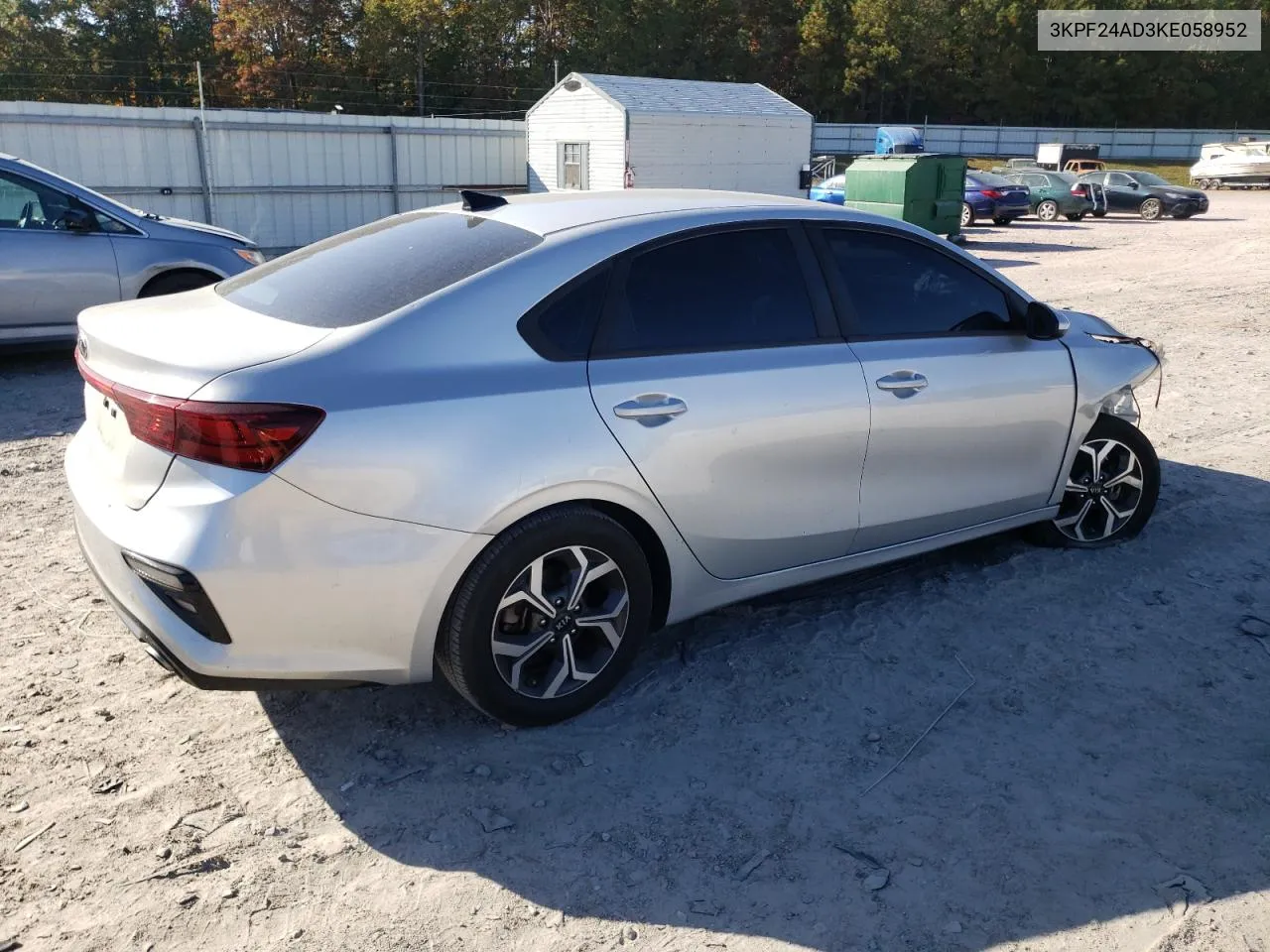 2019 Kia Forte Fe VIN: 3KPF24AD3KE058952 Lot: 78455634