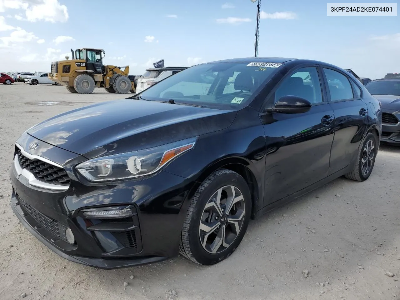 2019 Kia Forte Fe VIN: 3KPF24AD2KE074401 Lot: 78874074