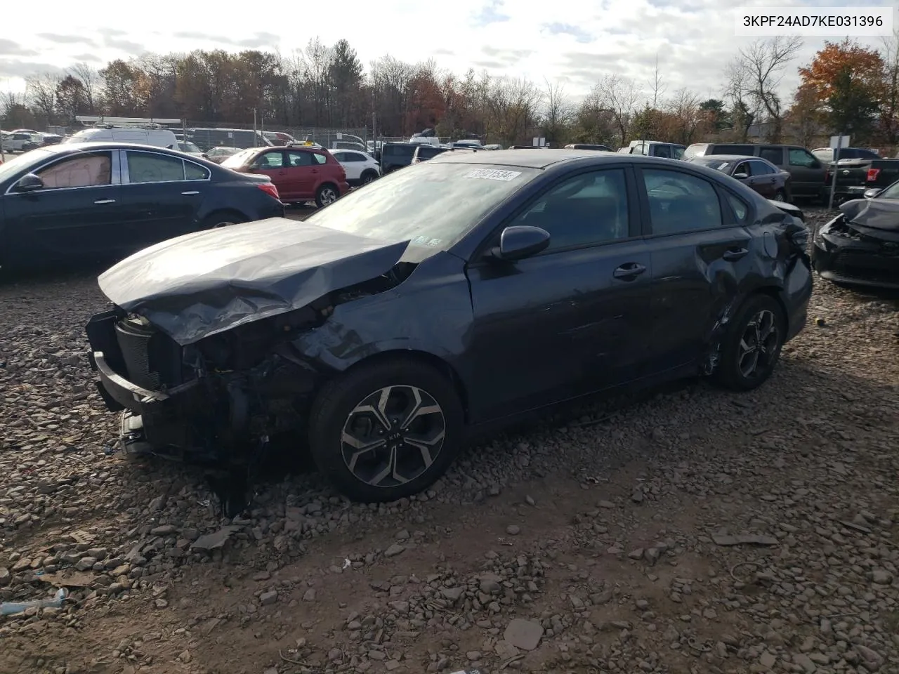 2019 Kia Forte Fe VIN: 3KPF24AD7KE031396 Lot: 78921534