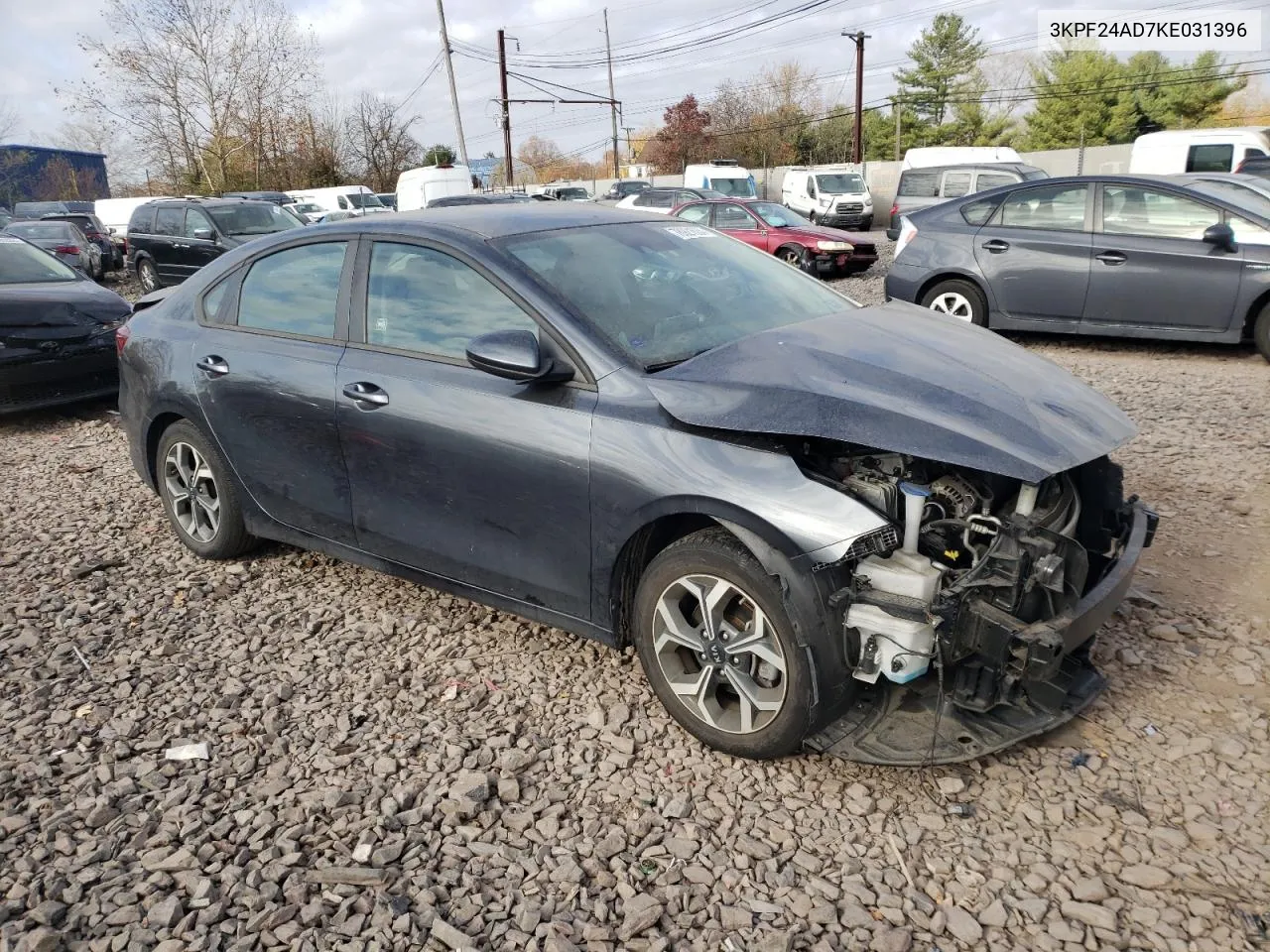 2019 Kia Forte Fe VIN: 3KPF24AD7KE031396 Lot: 78921534