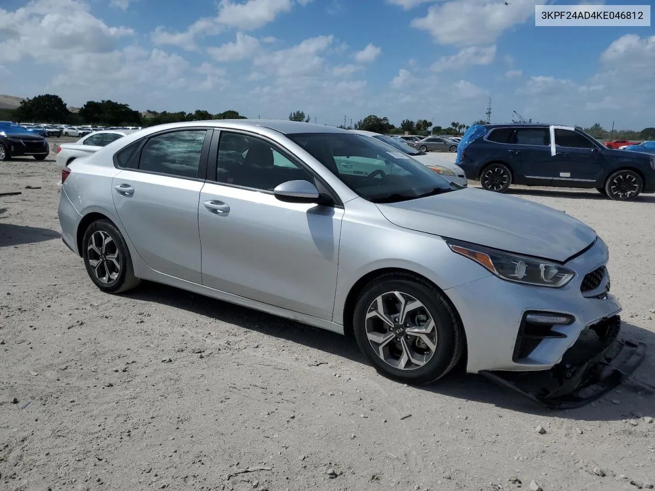 2019 Kia Forte Fe VIN: 3KPF24AD4KE046812 Lot: 78925574