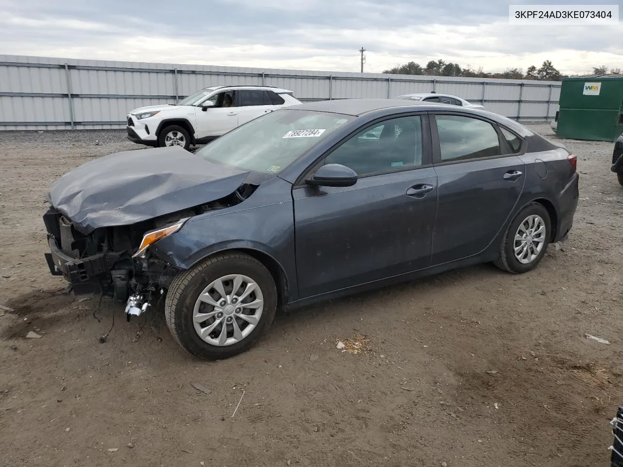 2019 Kia Forte Fe VIN: 3KPF24AD3KE073404 Lot: 78927284