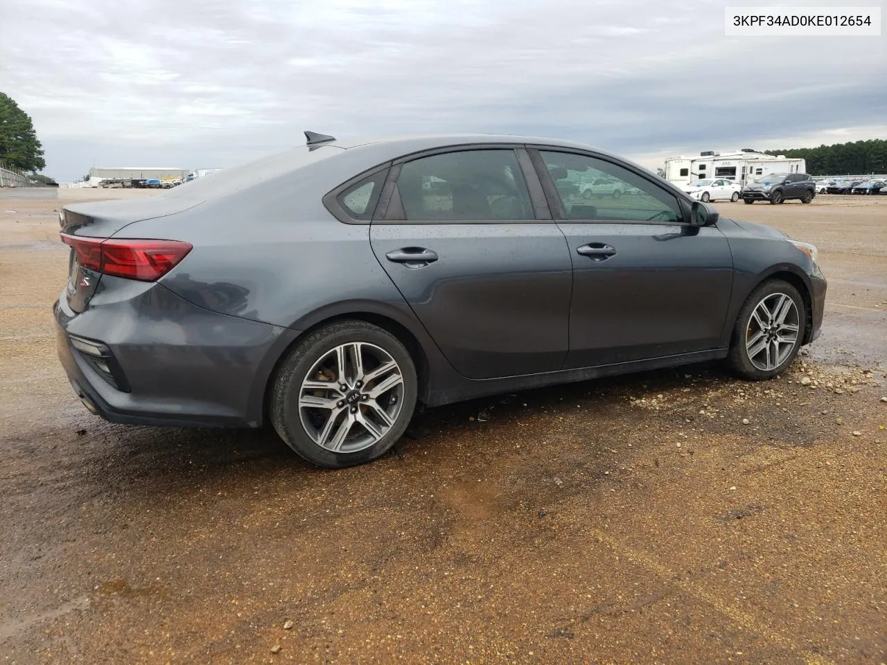 2019 Kia Forte Gt Line VIN: 3KPF34AD0KE012654 Lot: 79178894