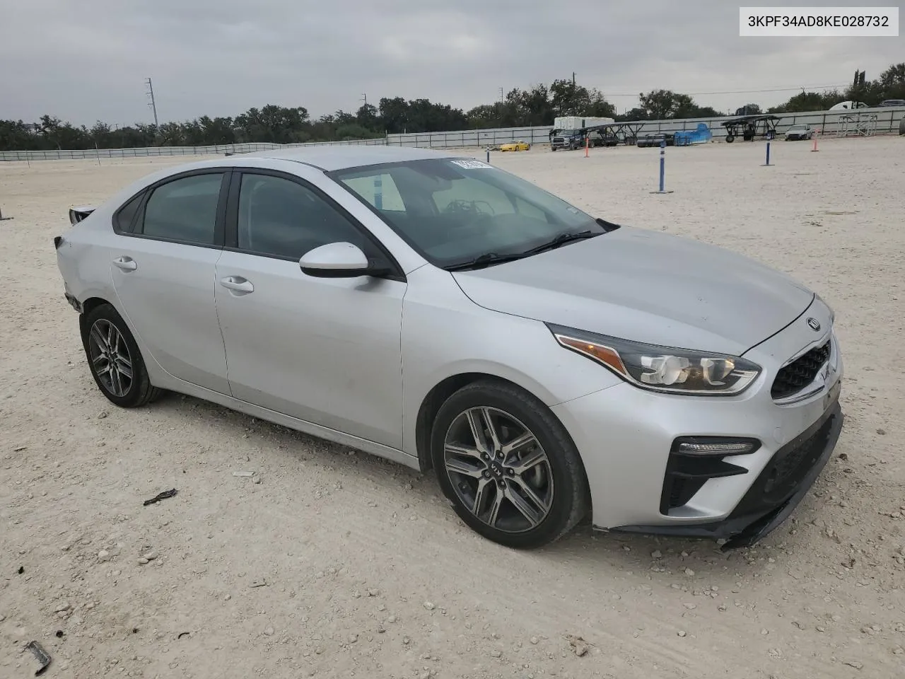 2019 Kia Forte Gt Line VIN: 3KPF34AD8KE028732 Lot: 79216794