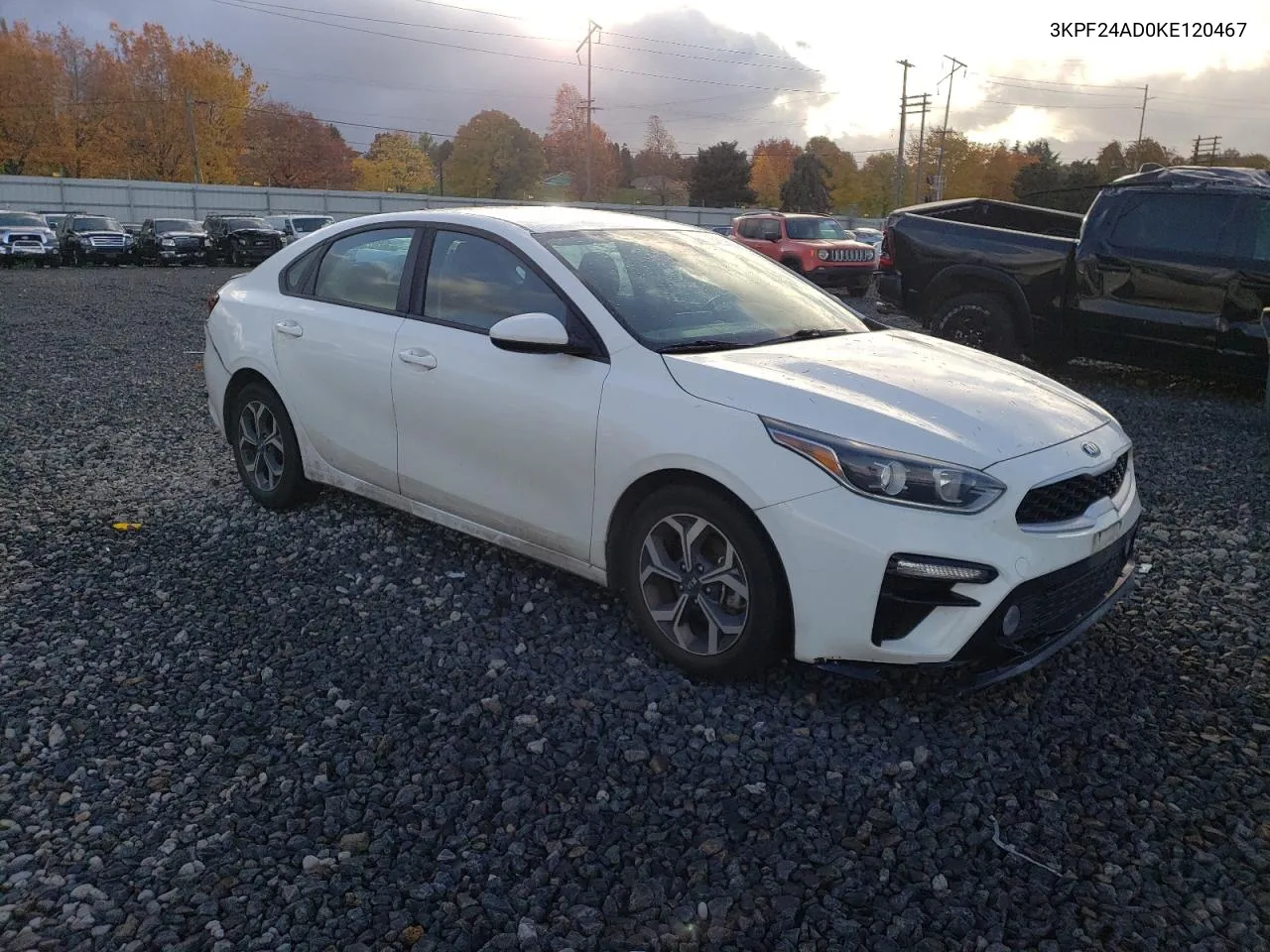 2019 Kia Forte Fe VIN: 3KPF24AD0KE120467 Lot: 79293764