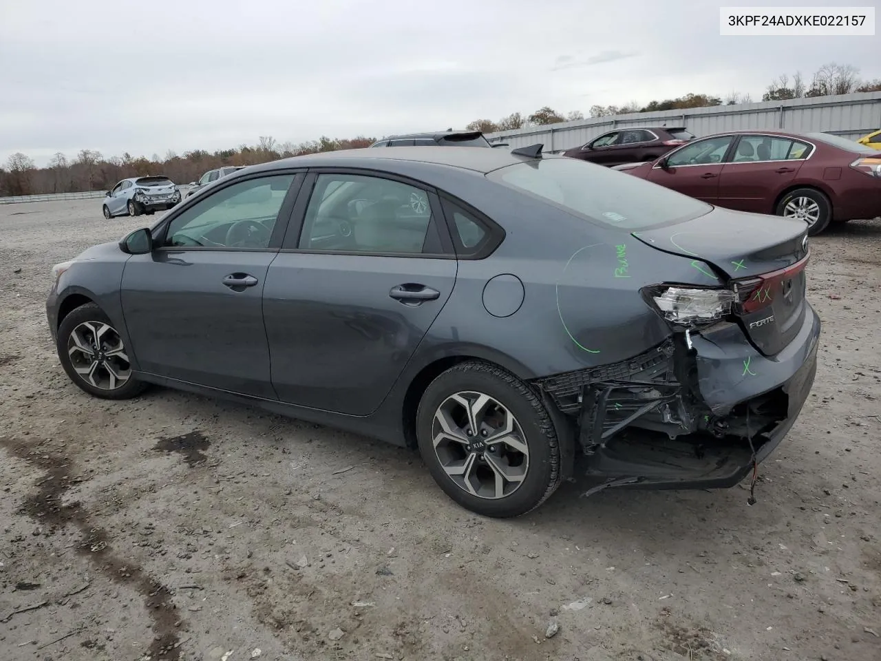 2019 Kia Forte Fe VIN: 3KPF24ADXKE022157 Lot: 79711854