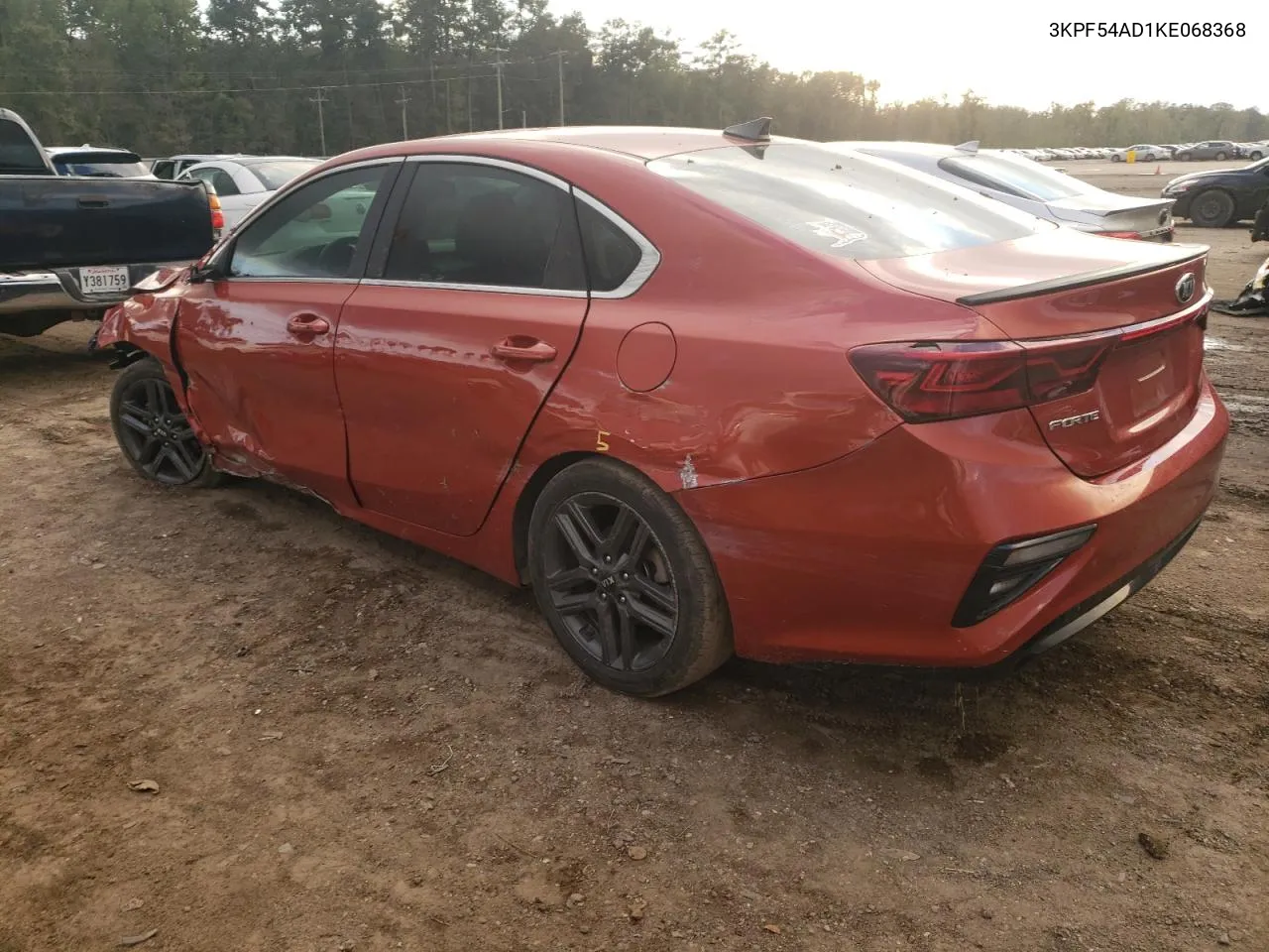 2019 Kia Forte Ex VIN: 3KPF54AD1KE068368 Lot: 79812394