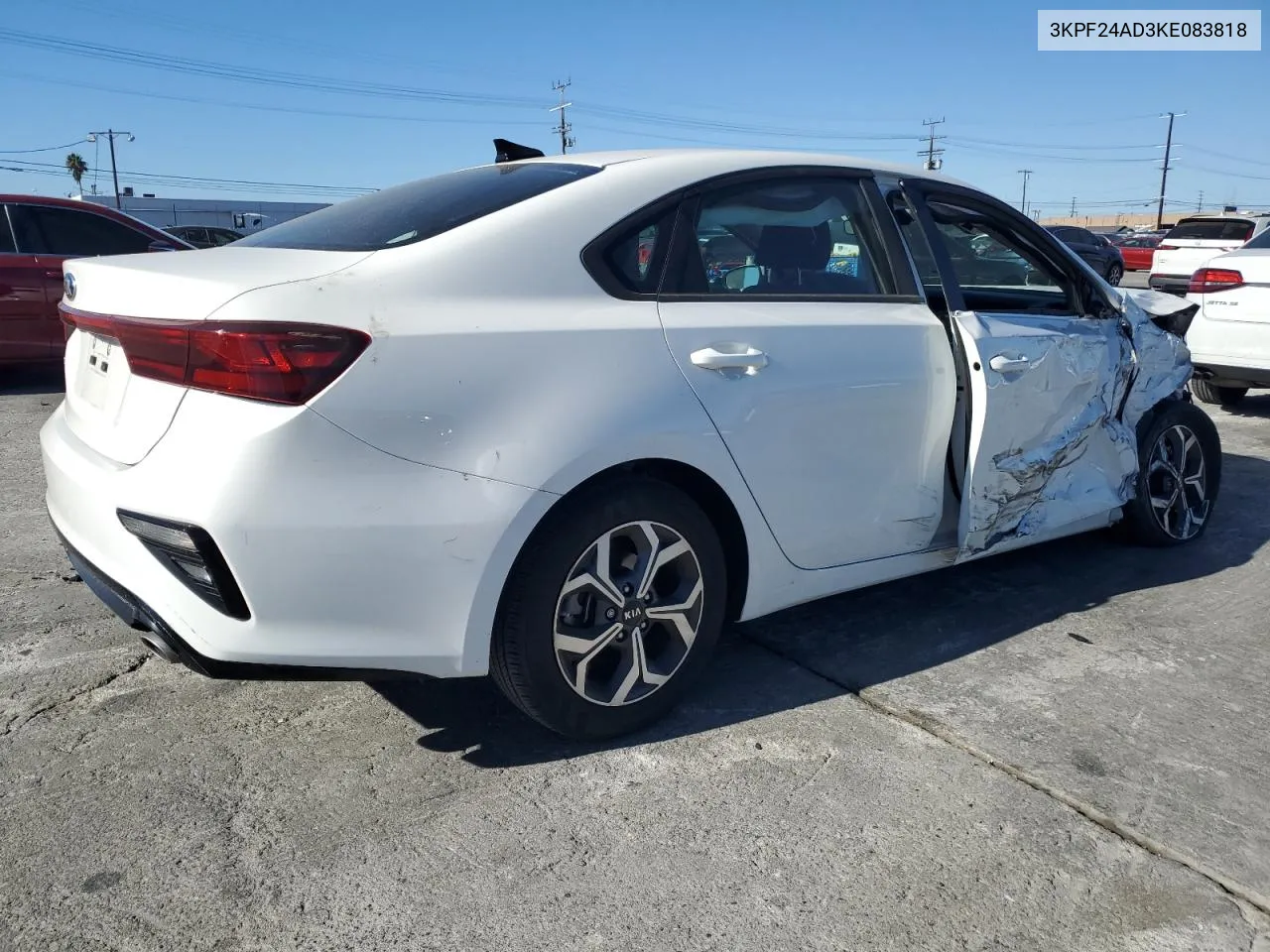 2019 Kia Forte Fe VIN: 3KPF24AD3KE083818 Lot: 79892334