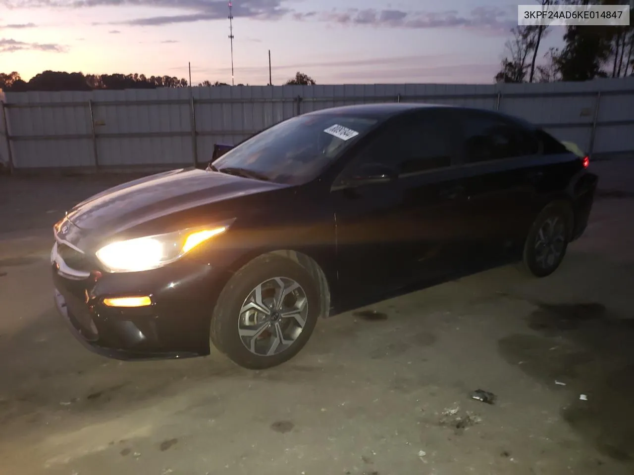 2019 Kia Forte Fe VIN: 3KPF24AD6KE014847 Lot: 80091844