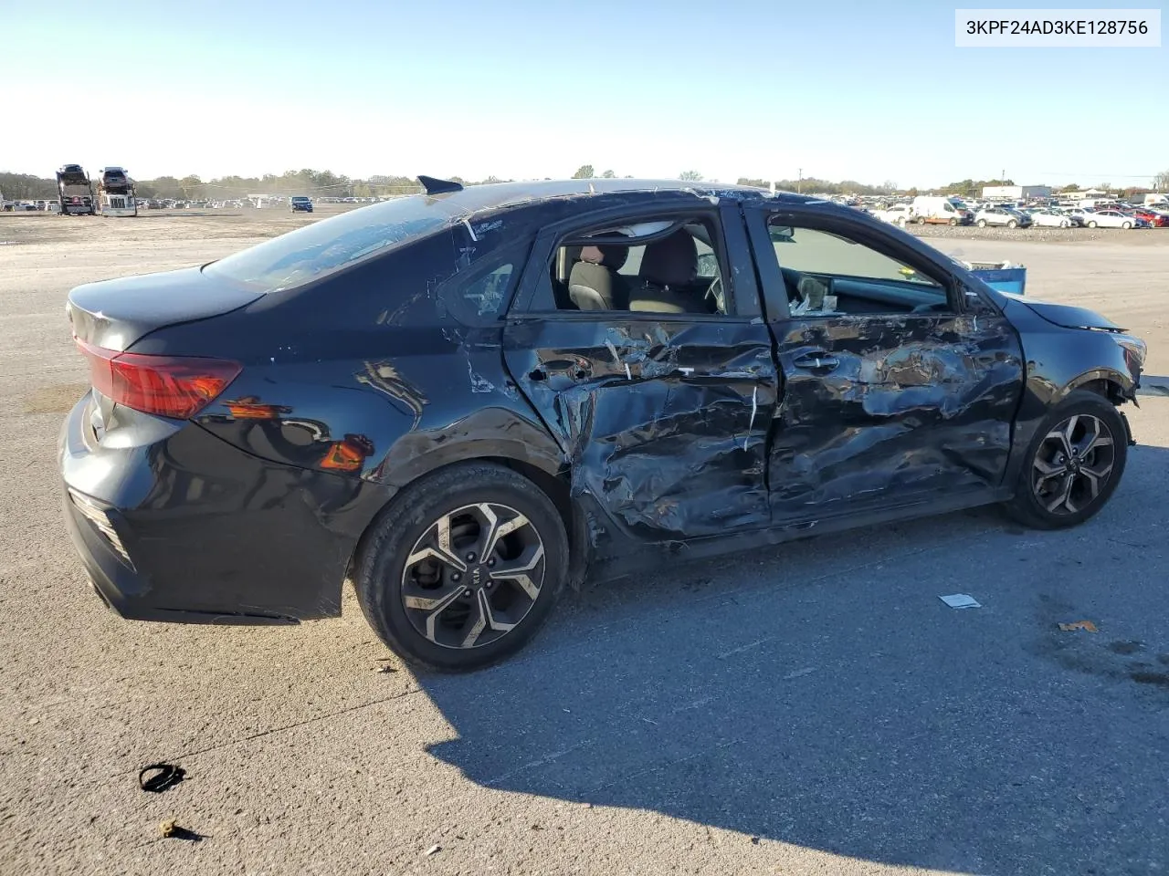 2019 Kia Forte Fe VIN: 3KPF24AD3KE128756 Lot: 80318044