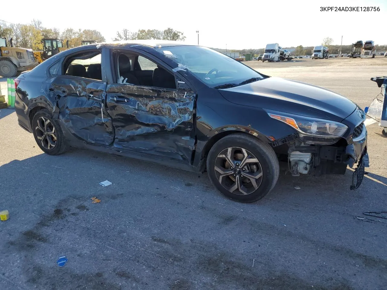 2019 Kia Forte Fe VIN: 3KPF24AD3KE128756 Lot: 80318044