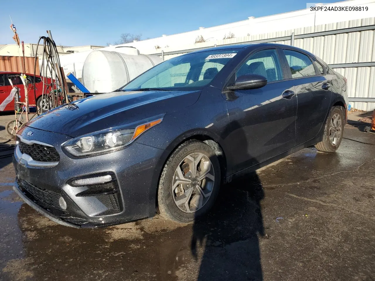 2019 Kia Forte Fe VIN: 3KPF24AD3KE098819 Lot: 80337304