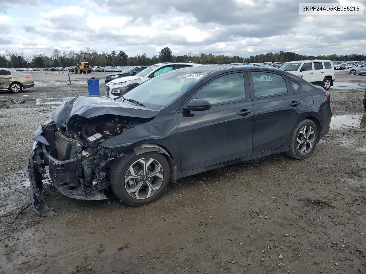 2019 Kia Forte Fe VIN: 3KPF24AD5KE085215 Lot: 80361244