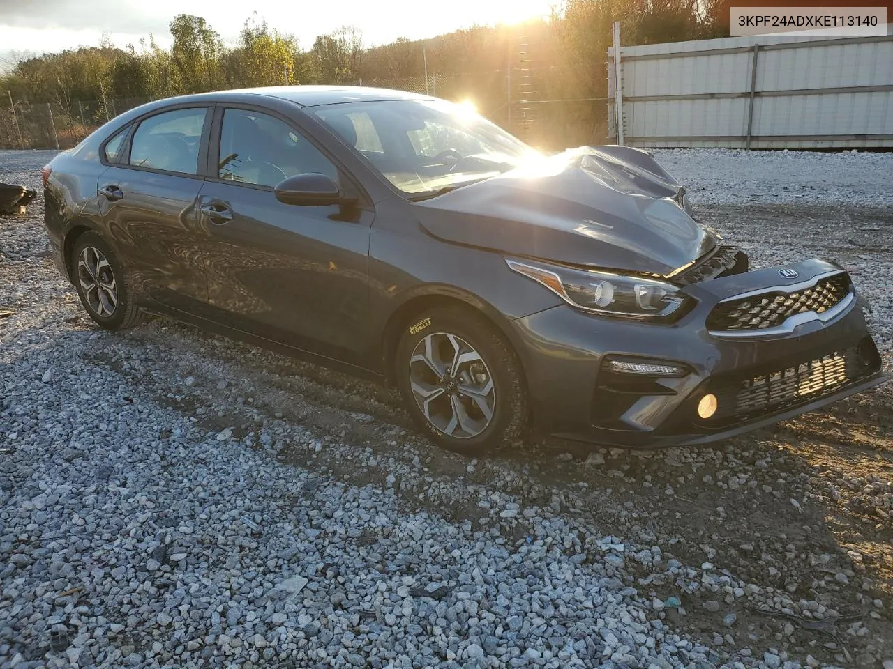 2019 Kia Forte Fe VIN: 3KPF24ADXKE113140 Lot: 80497144