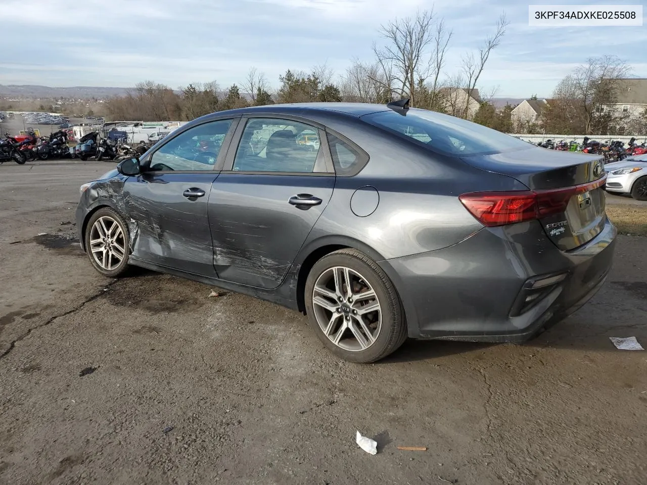 2019 Kia Forte Gt Line VIN: 3KPF34ADXKE025508 Lot: 80503014