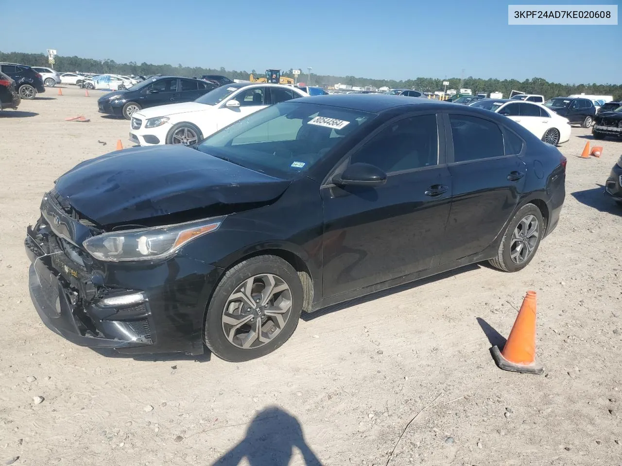 2019 Kia Forte Fe VIN: 3KPF24AD7KE020608 Lot: 80544564