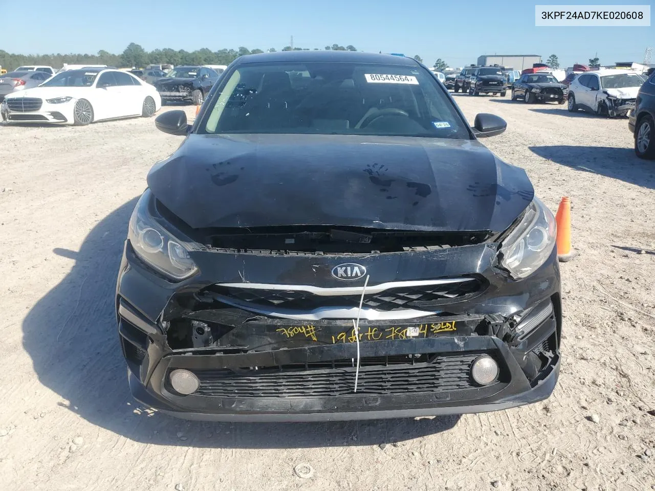 2019 Kia Forte Fe VIN: 3KPF24AD7KE020608 Lot: 80544564