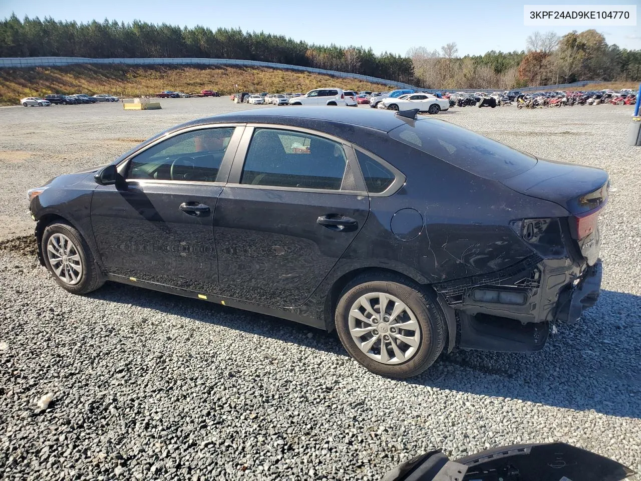 2019 Kia Forte Fe VIN: 3KPF24AD9KE104770 Lot: 80609904