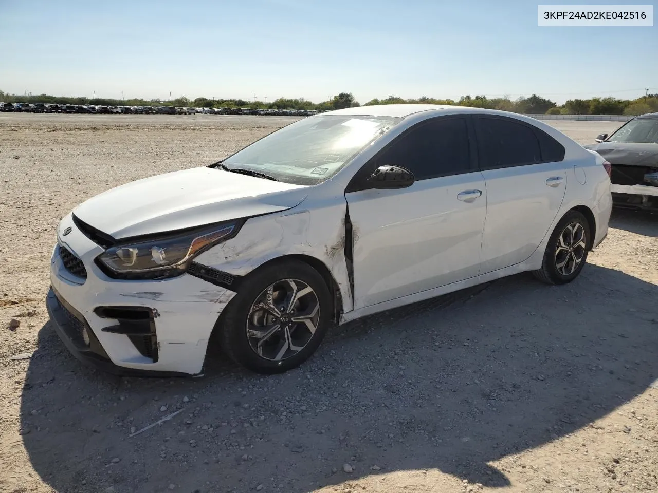 2019 Kia Forte Fe VIN: 3KPF24AD2KE042516 Lot: 81153114