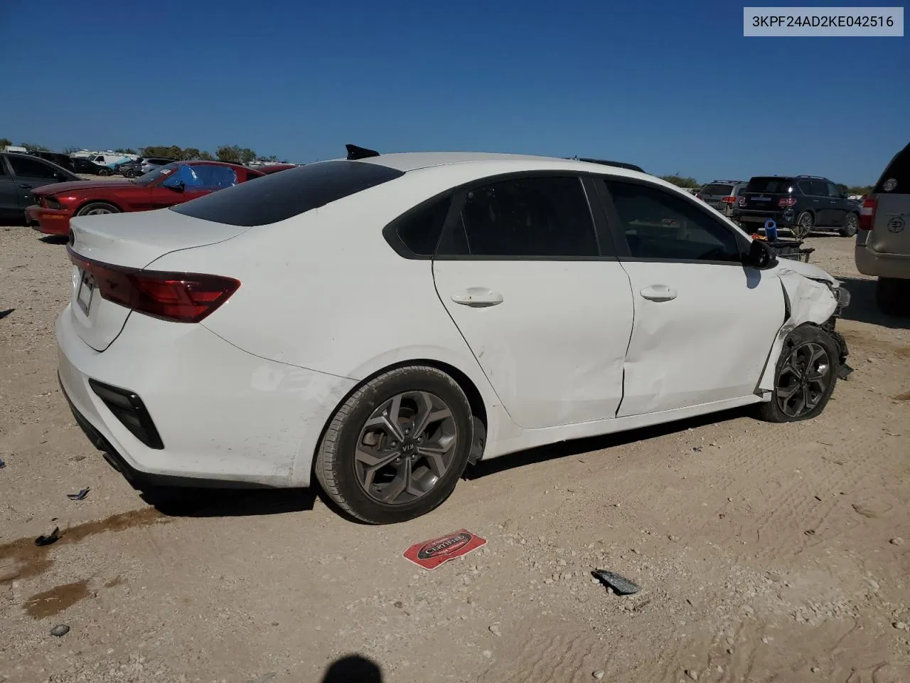 2019 Kia Forte Fe VIN: 3KPF24AD2KE042516 Lot: 81153114