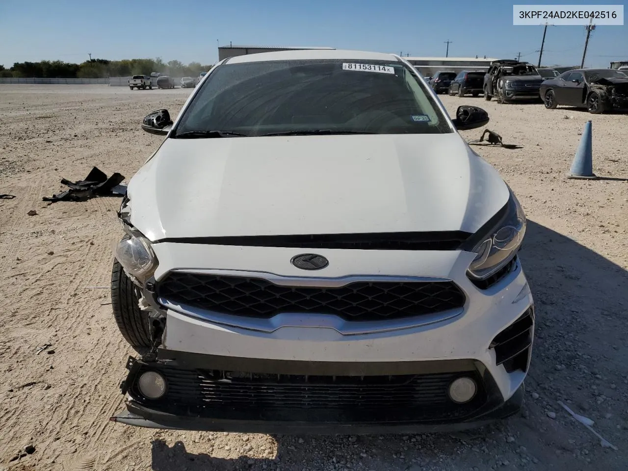 2019 Kia Forte Fe VIN: 3KPF24AD2KE042516 Lot: 81153114