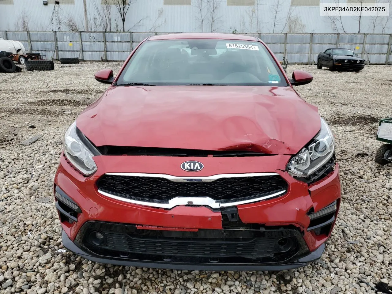 2019 Kia Forte Gt Line VIN: 3KPF34AD2KE042075 Lot: 81525364