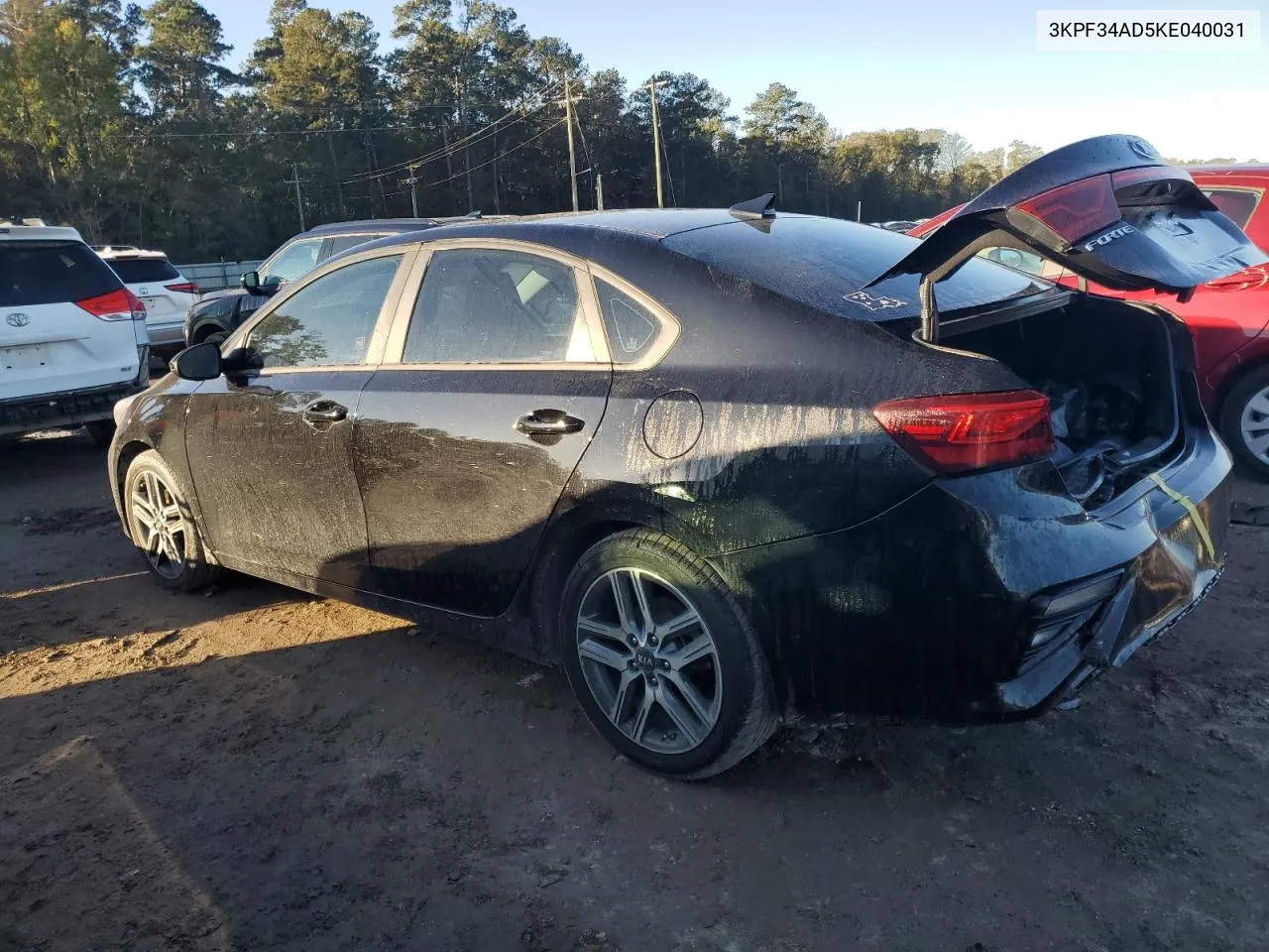 2019 Kia Forte Gt Line VIN: 3KPF34AD5KE040031 Lot: 81553174