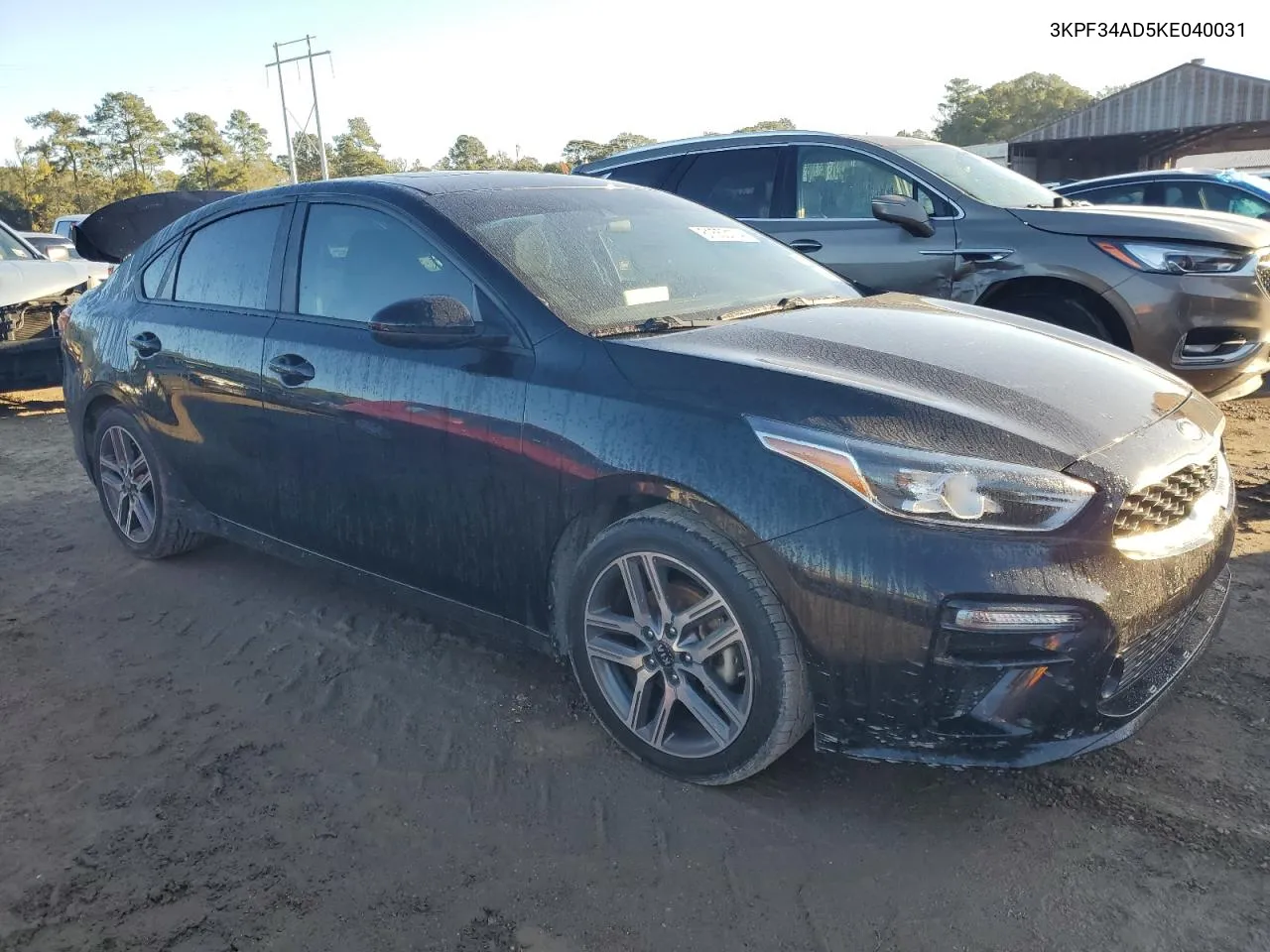 2019 Kia Forte Gt Line VIN: 3KPF34AD5KE040031 Lot: 81553174