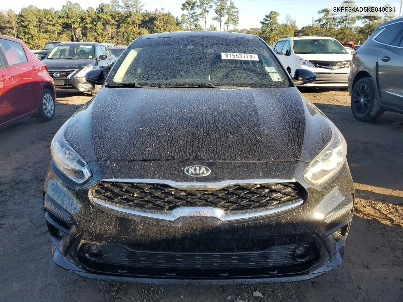 2019 Kia Forte Gt Line VIN: 3KPF34AD5KE040031 Lot: 81553174