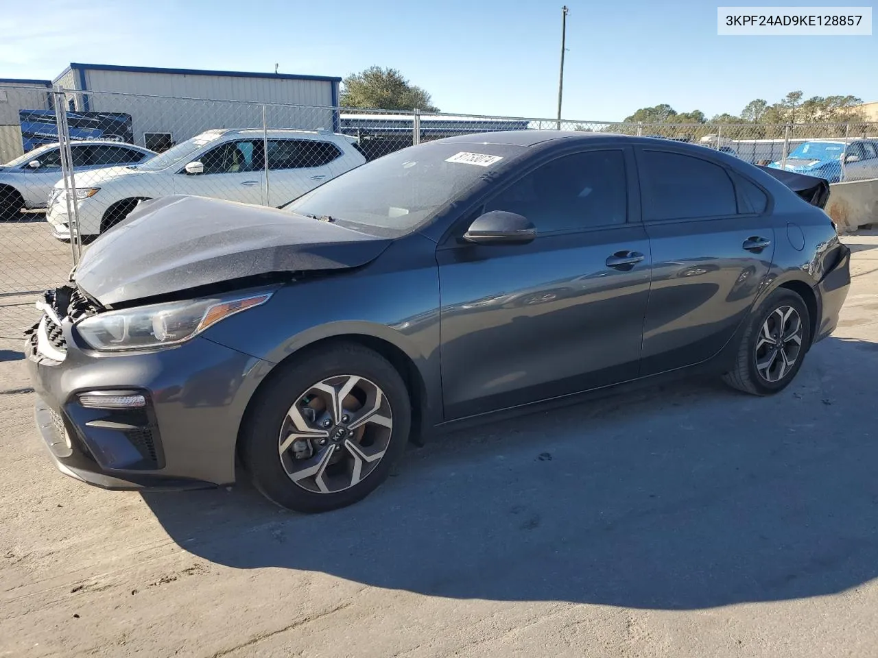 2019 Kia Forte Fe VIN: 3KPF24AD9KE128857 Lot: 81753074