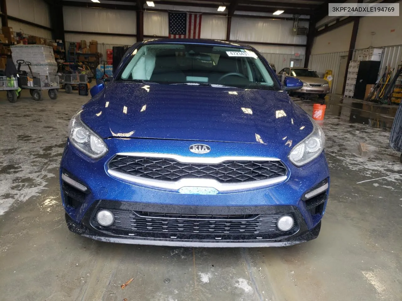 2020 Kia Forte Fe VIN: 3KPF24ADXLE194769 Lot: 47234314