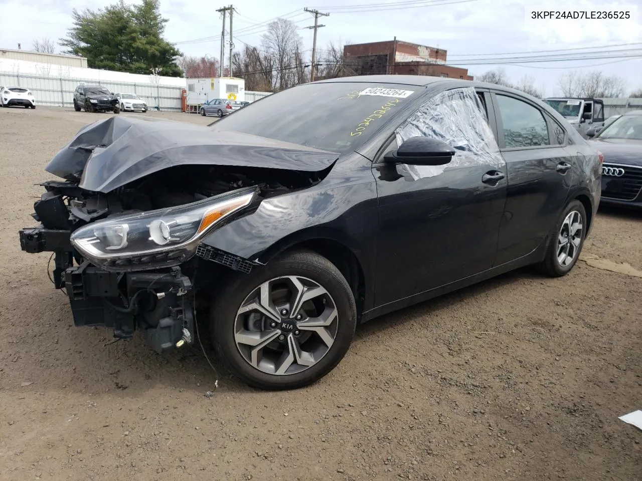 2020 Kia Forte Fe VIN: 3KPF24AD7LE236525 Lot: 50243264