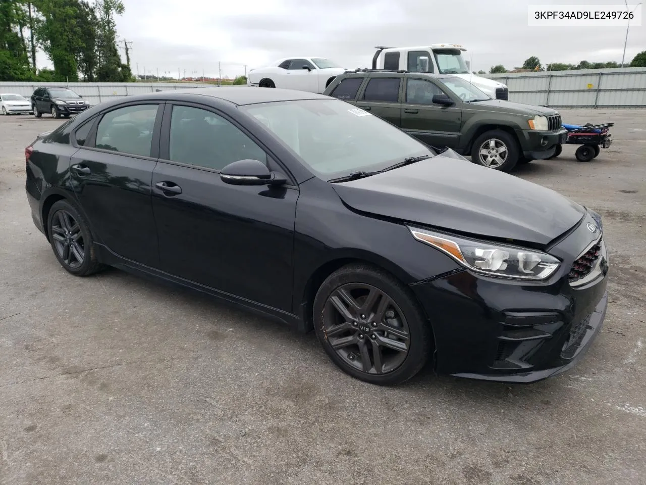 2020 Kia Forte Gt Line VIN: 3KPF34AD9LE249726 Lot: 52470764