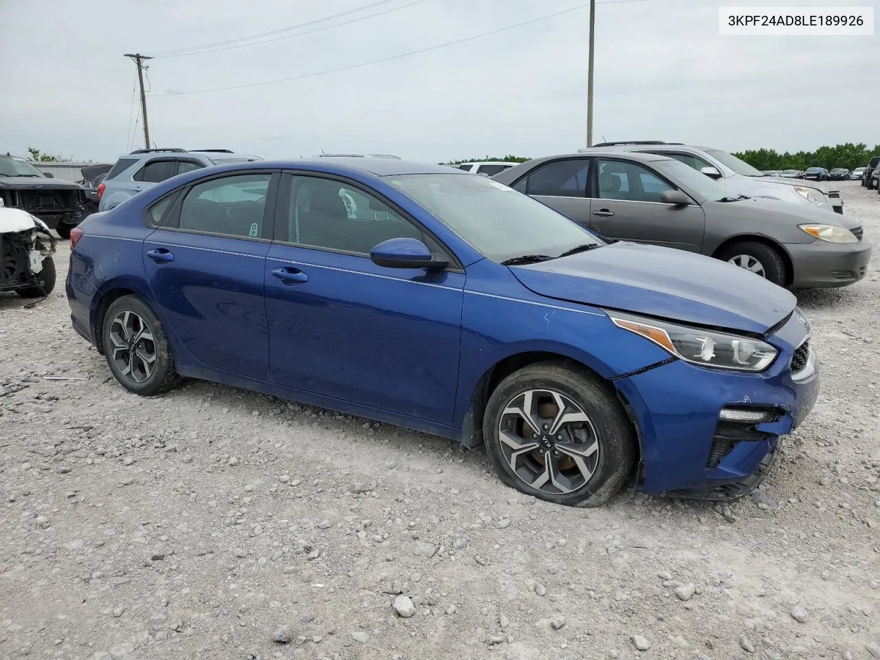 3KPF24AD8LE189926 2020 Kia Forte Fe