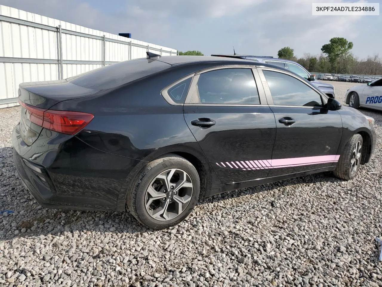 2020 Kia Forte Fe VIN: 3KPF24AD7LE234886 Lot: 55686904