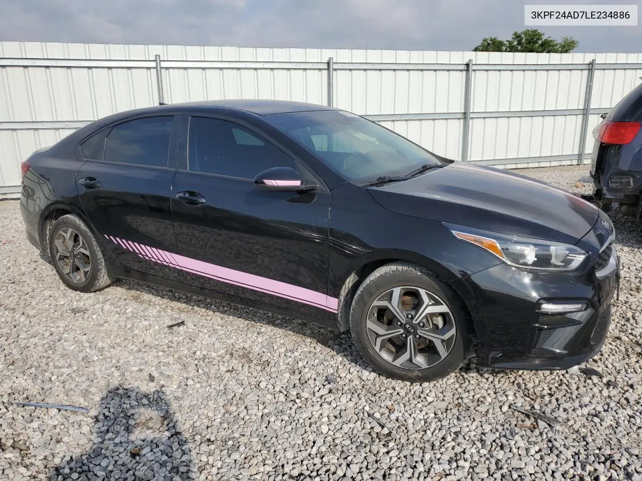 2020 Kia Forte Fe VIN: 3KPF24AD7LE234886 Lot: 55686904