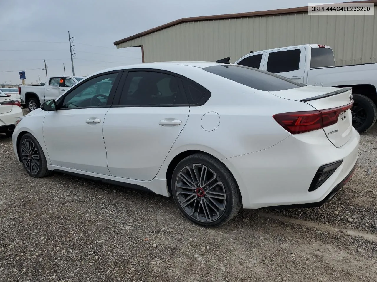 2020 Kia Forte Gt VIN: 3KPF44AC4LE233230 Lot: 55737404