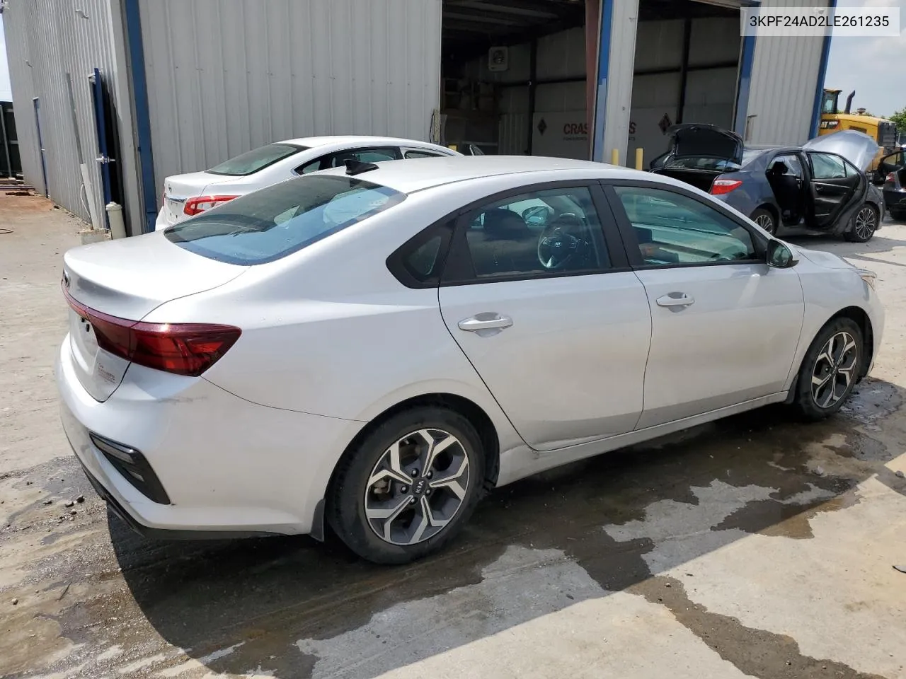 2020 Kia Forte Fe VIN: 3KPF24AD2LE261235 Lot: 55861184