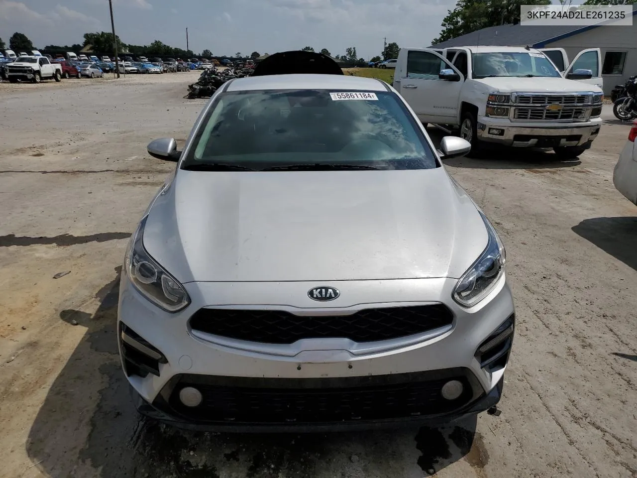 2020 Kia Forte Fe VIN: 3KPF24AD2LE261235 Lot: 55861184