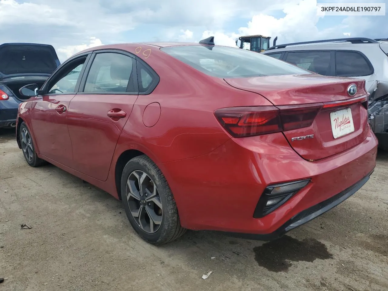 3KPF24AD6LE190797 2020 Kia Forte Fe