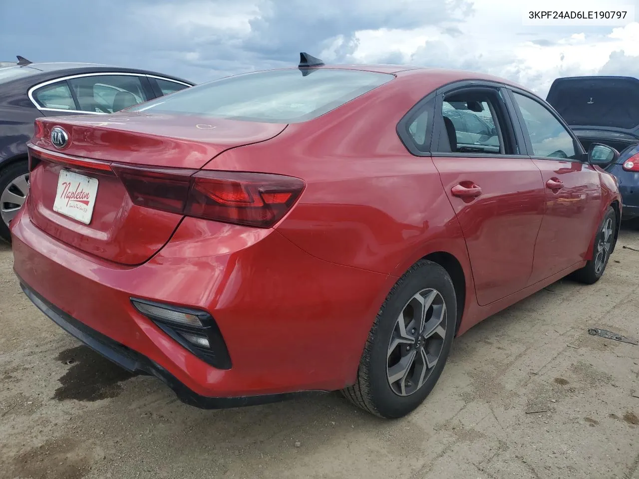 2020 Kia Forte Fe VIN: 3KPF24AD6LE190797 Lot: 56648454