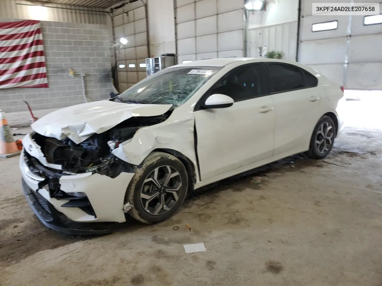 3KPF24AD2LE207658 2020 Kia Forte Fe