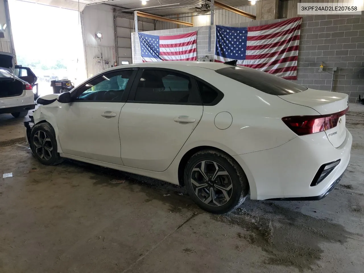 2020 Kia Forte Fe VIN: 3KPF24AD2LE207658 Lot: 57764134